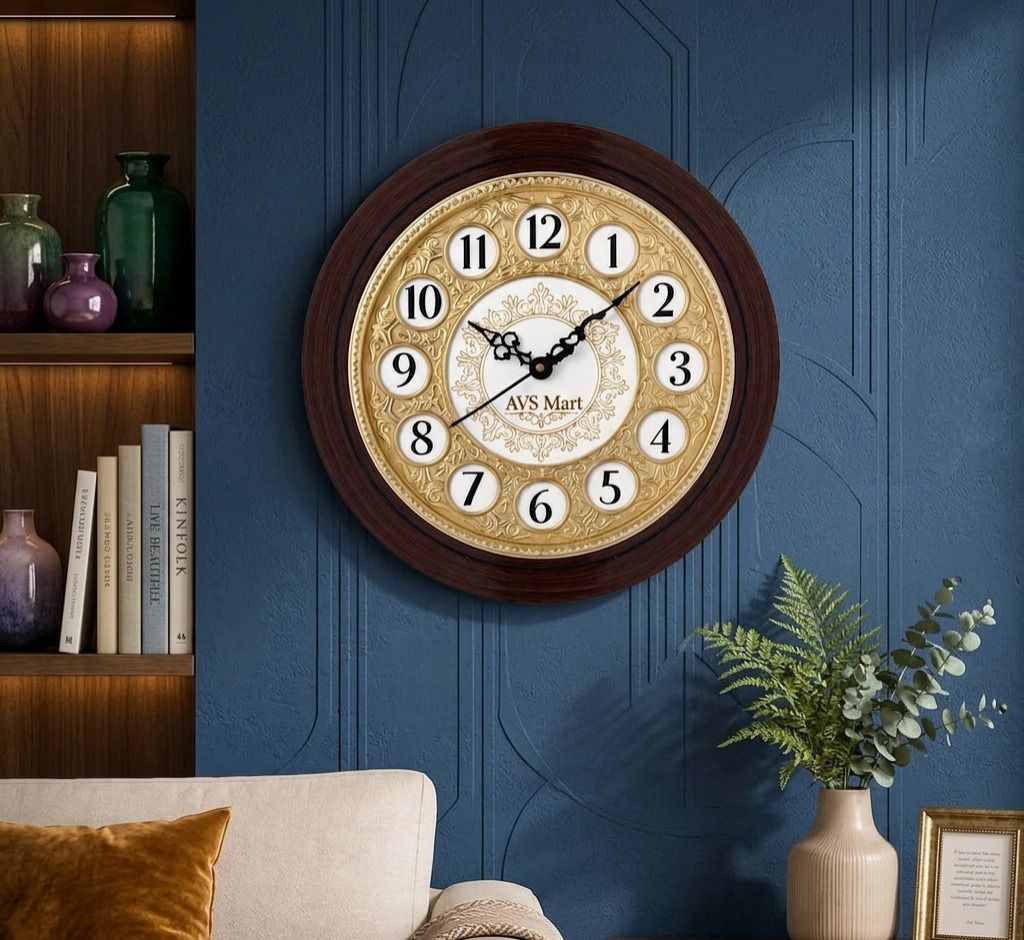 avs mart Analog 29 cm X 29 cm Wall Clock-picture-12