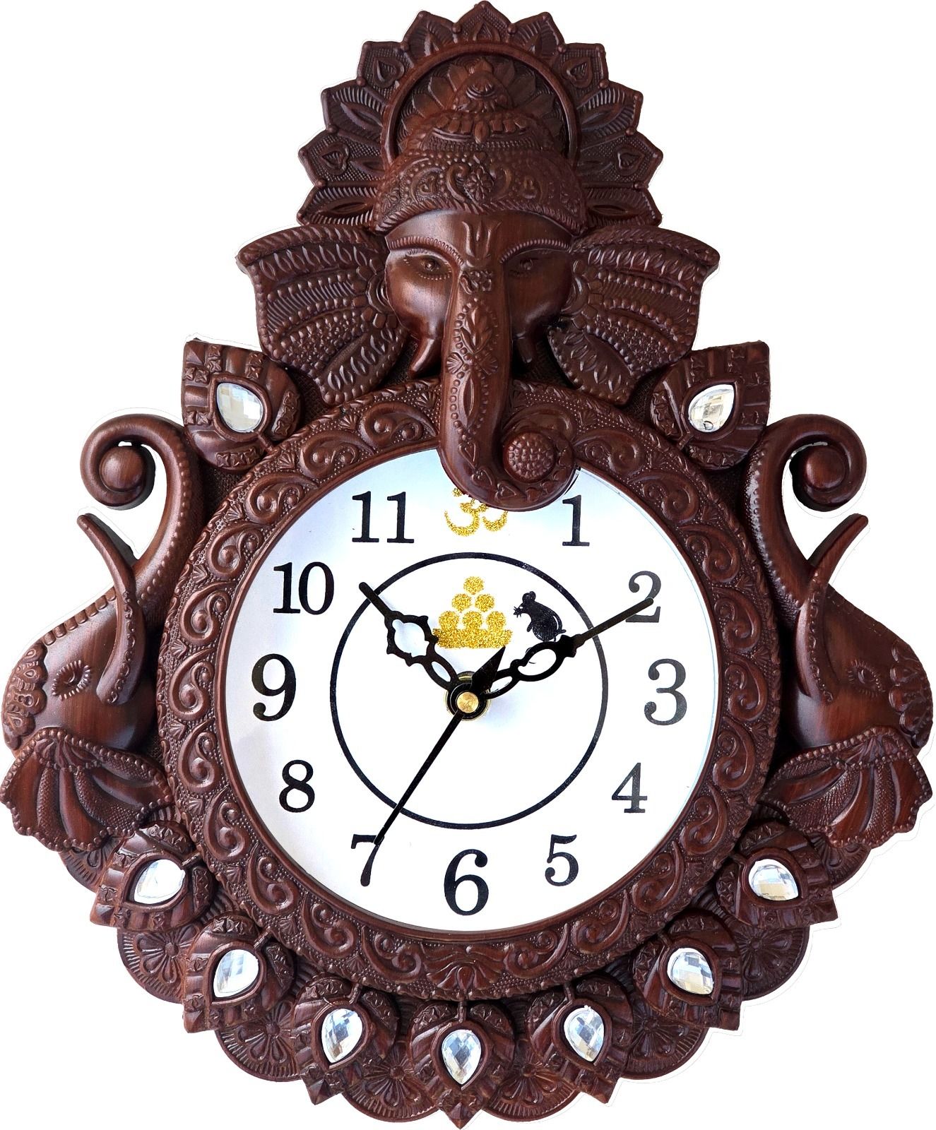 grabbasket Analog 31 cm X 24 cm Wall Clock-picture-16