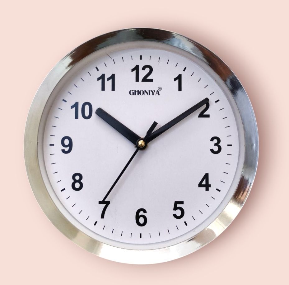ghoniya enterprise Analog 20 cm X 20 cm Wall Clock-picture-21