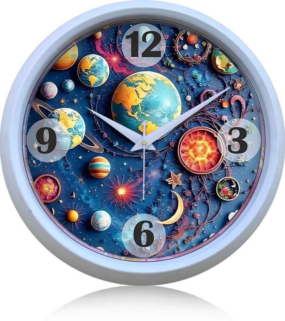 ujjawal enterprise Analog 14 cm X 16 cm Wall Clock-picture-11