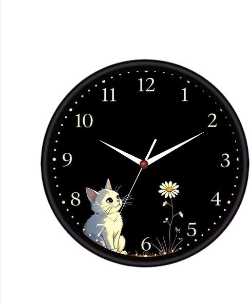 sumitraandcraft Analog 25 cm X 25 cm Wall Clock-picture-29