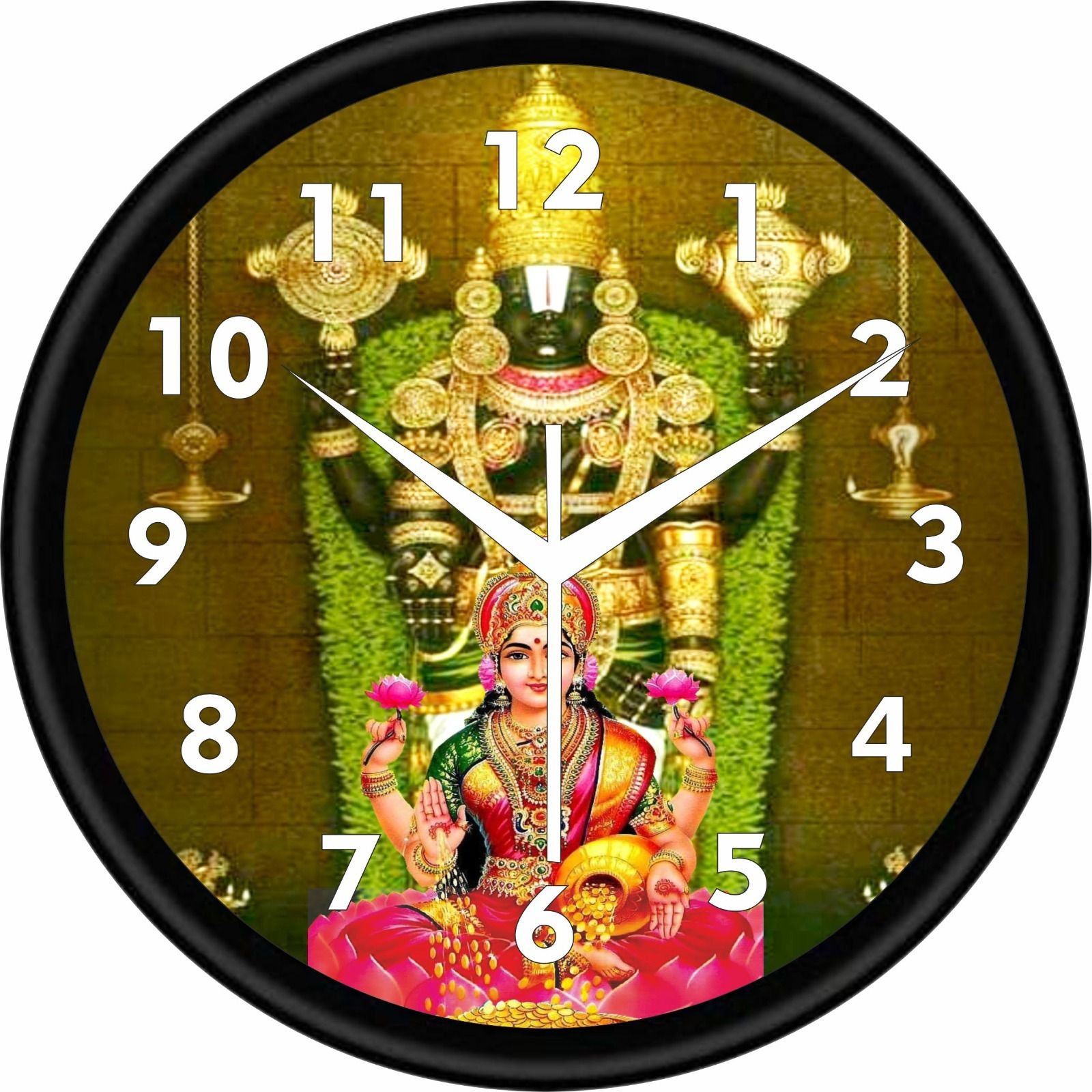 seemesh Analog 25 cm X 25 cm Wall Clock-picture-27