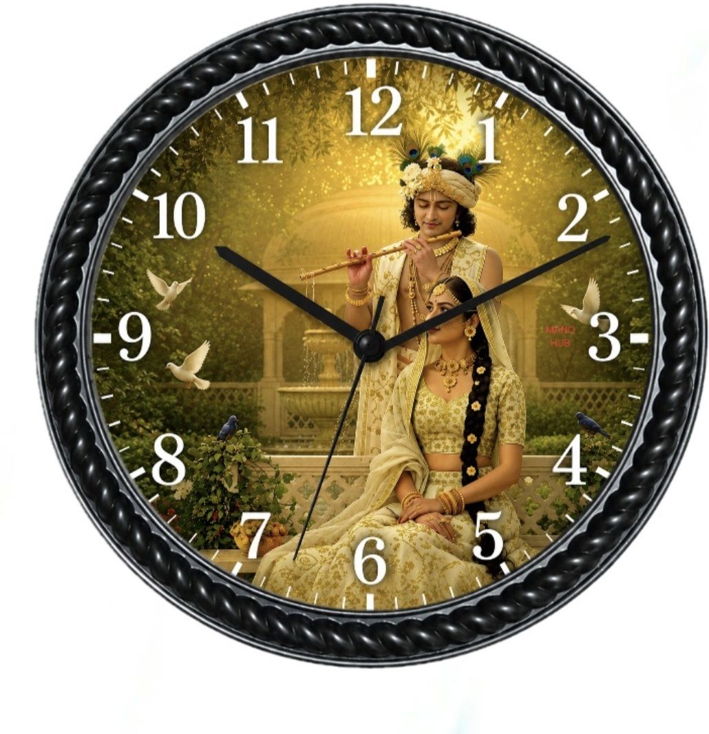 mano hub Analog 25 cm X 25 cm Wall Clock-picture-28
