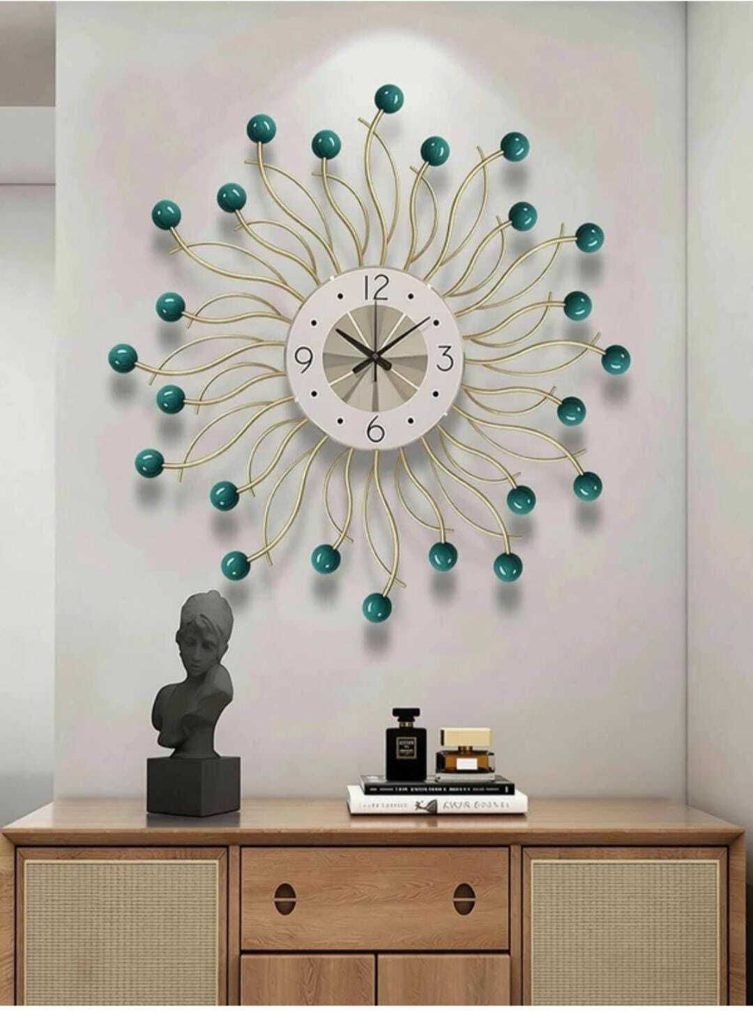 nifsa store Analog 50 cm X 50 cm Wall Clock-picture-19