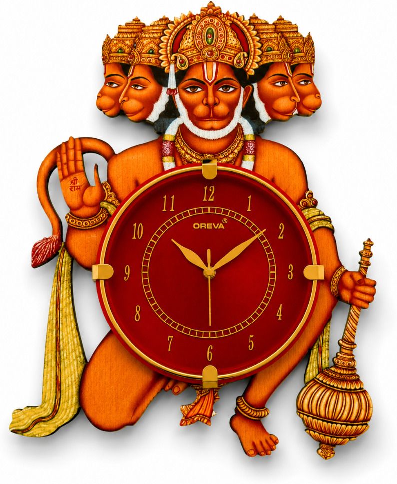 ajanta Analog 36 cm X 32 cm Wall Clock-picture-25
