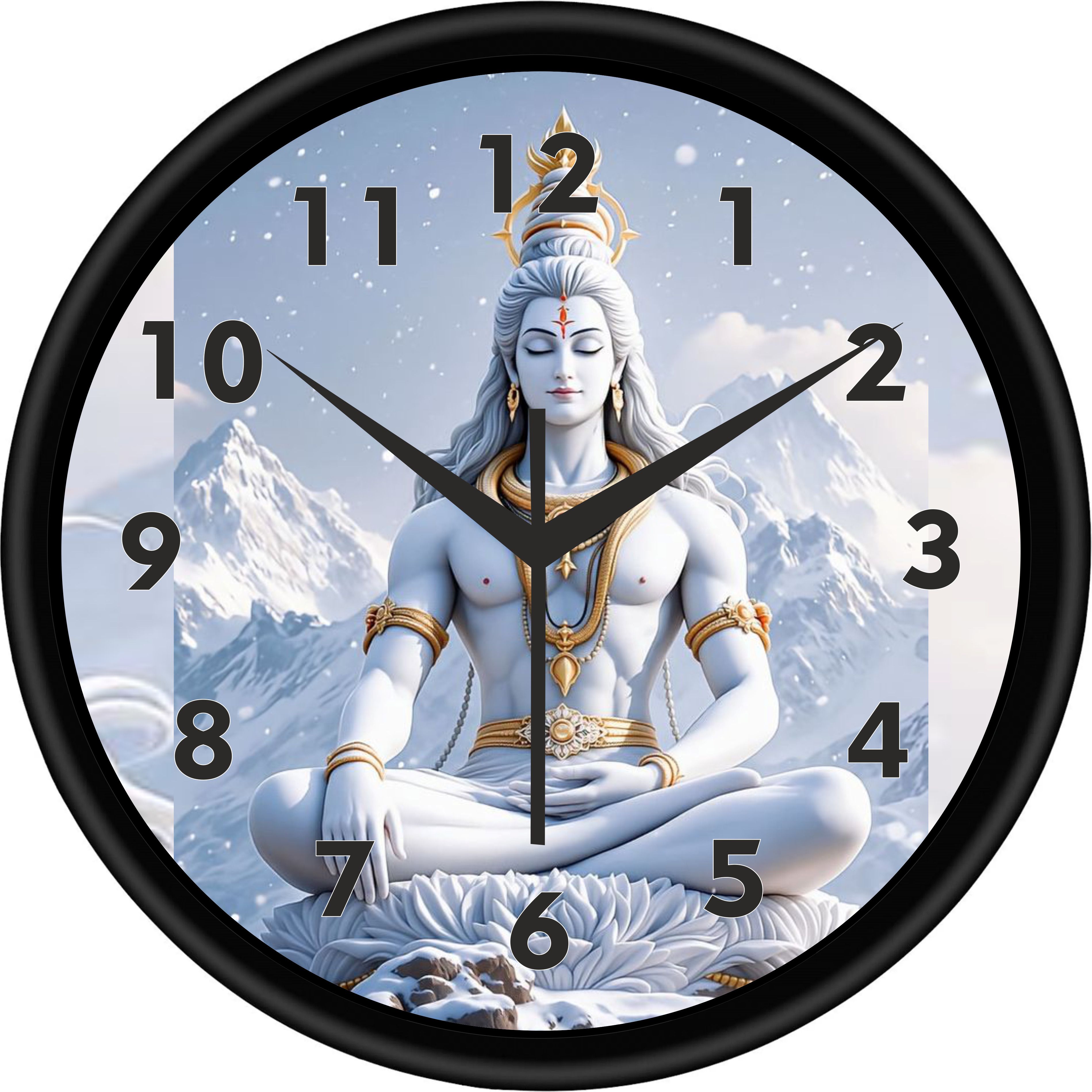 trendy homes Analog 24 cm X 24 cm Wall Clock-picture-27