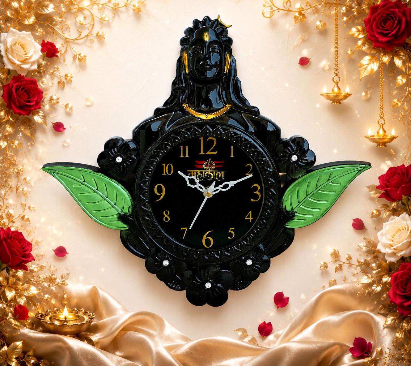 grabbasket Analog 31 cm X 24 cm Wall Clock-picture-11