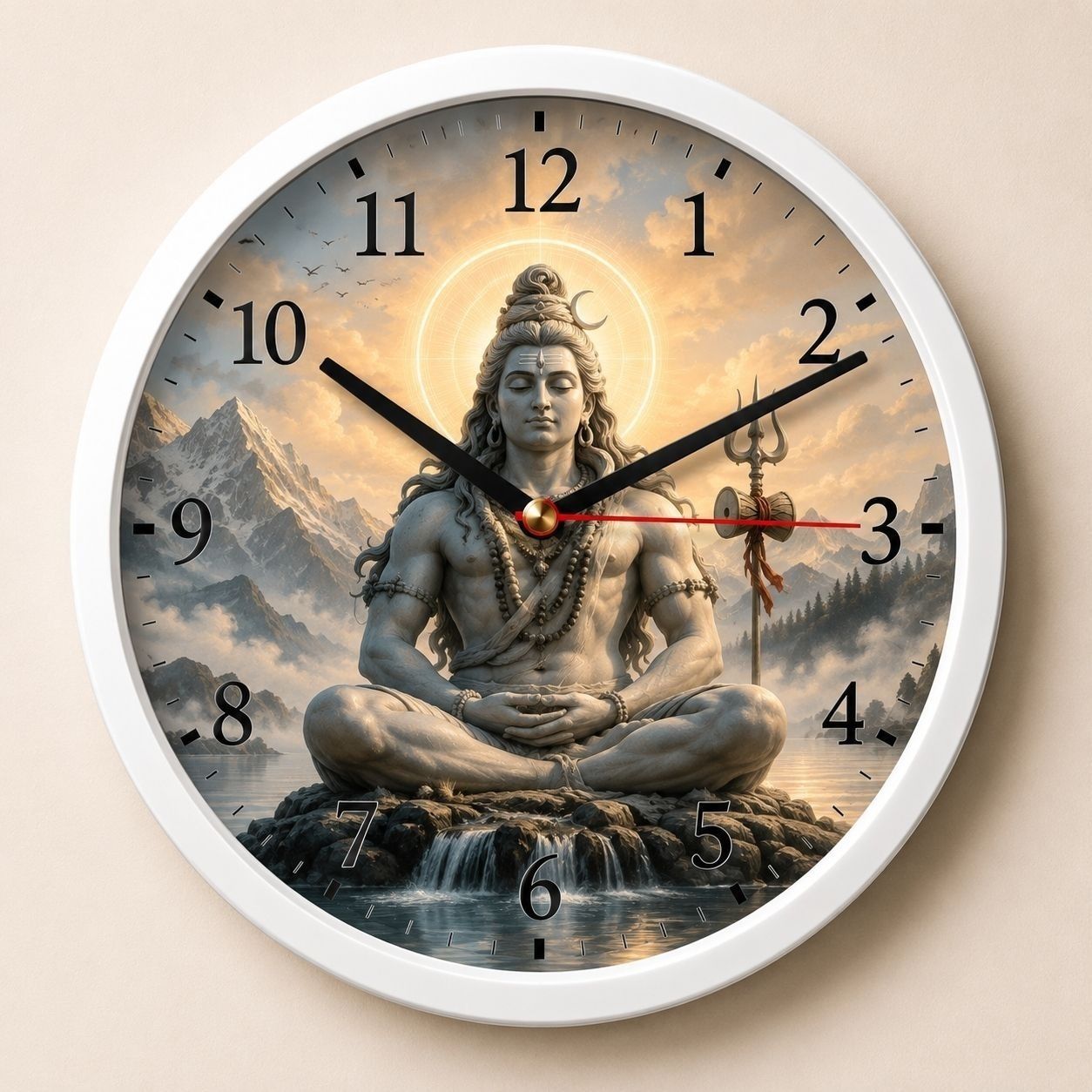 ujjawal enterprise Analog 14 cm X 16 cm Wall Clock-picture-22