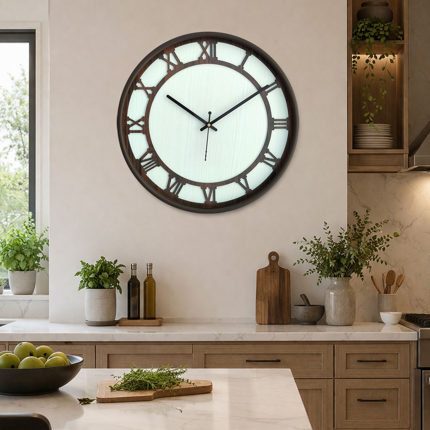 olive tree Analog 30 cm X 30 cm Wall Clock-picture-46