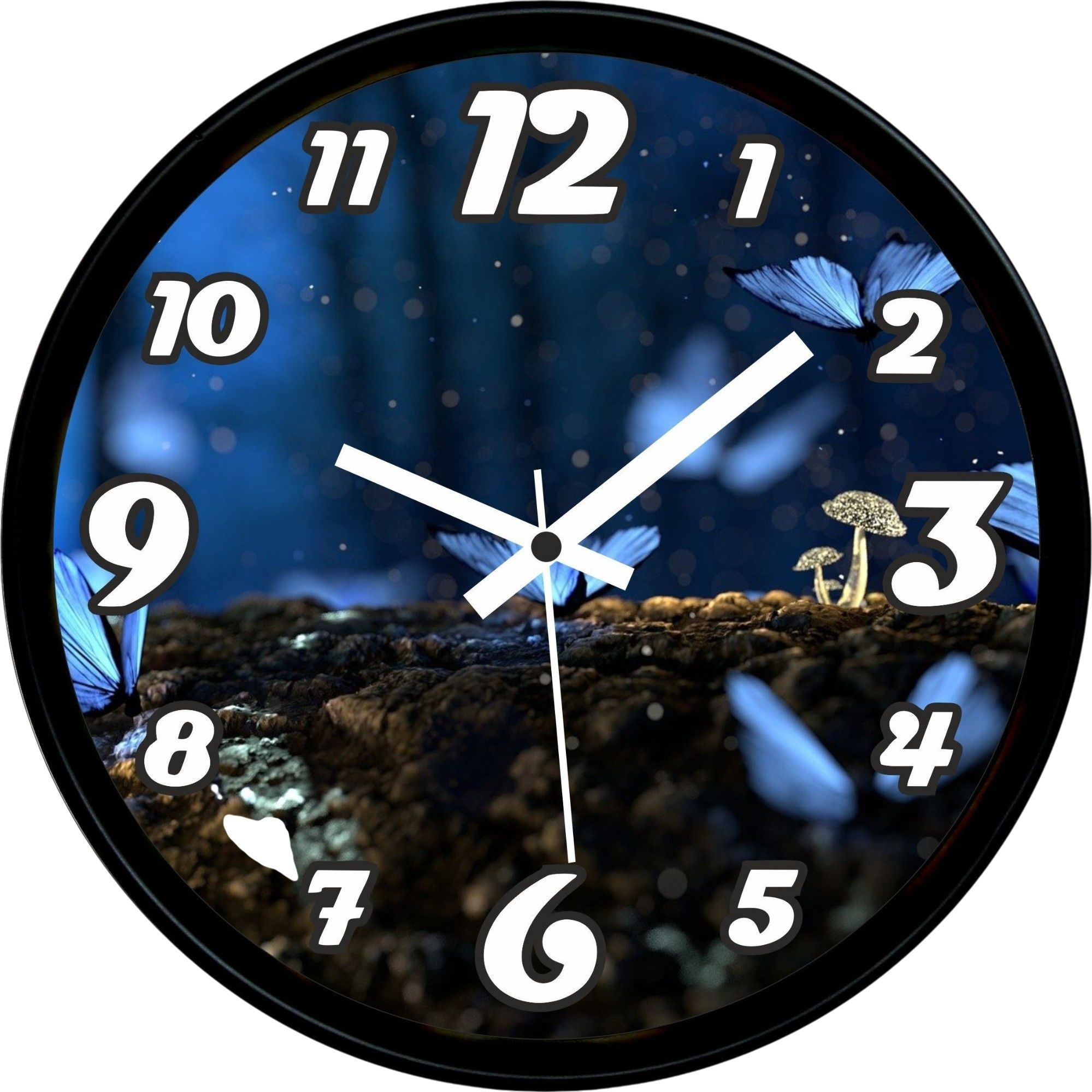 harsh creative villa Analog 25 cm X 25 cm Wall Clock-picture-19