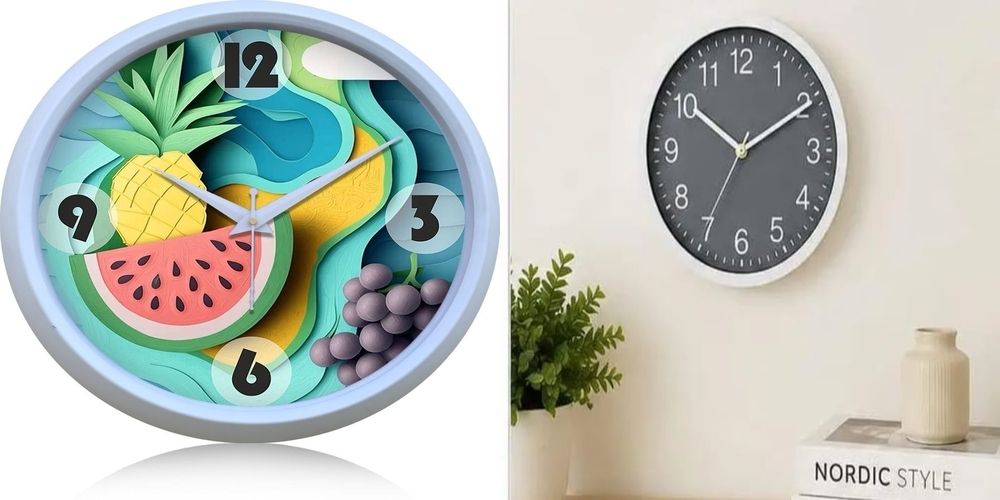 ujjawal enterprise Analog 26 cm X 26 cm Wall Clock-picture-25