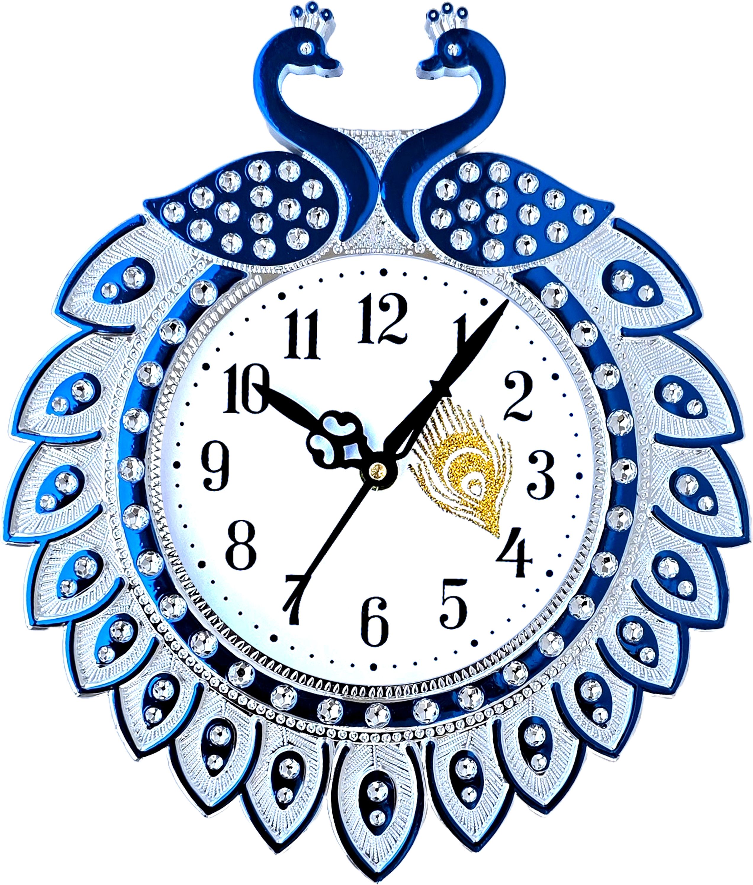 Analog 25 cm X 23 cm Wall Clock-image-49