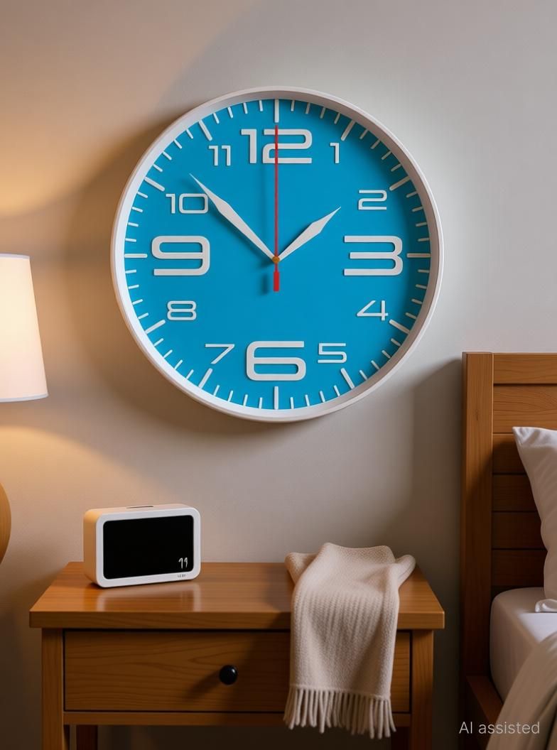 iksvaku Analog 25 cm X 25 cm Wall Clock-picture-27