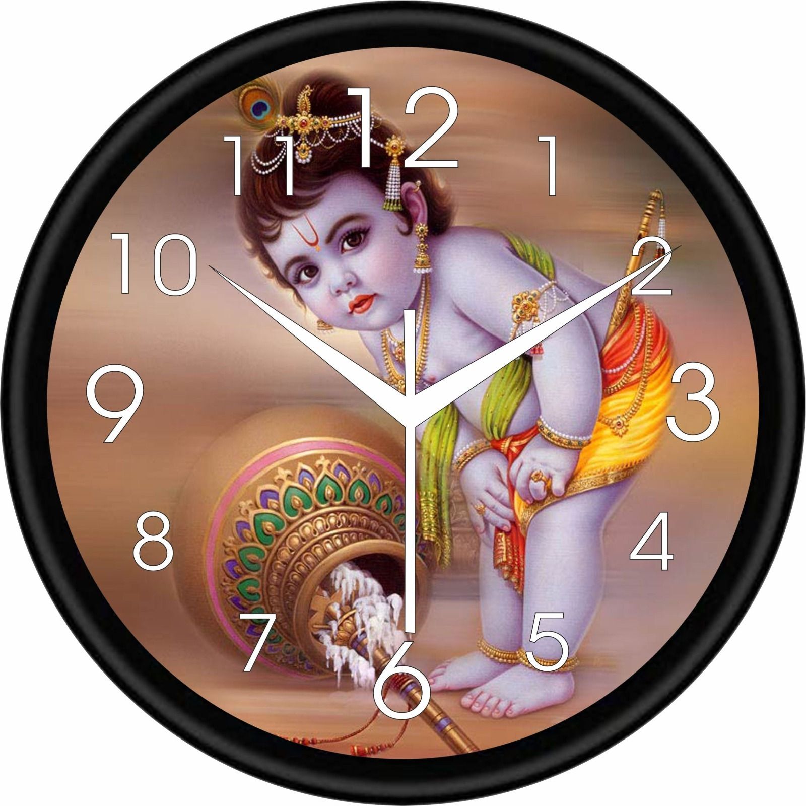 seemesh Analog 25 cm X 25 cm Wall Clock-picture-21