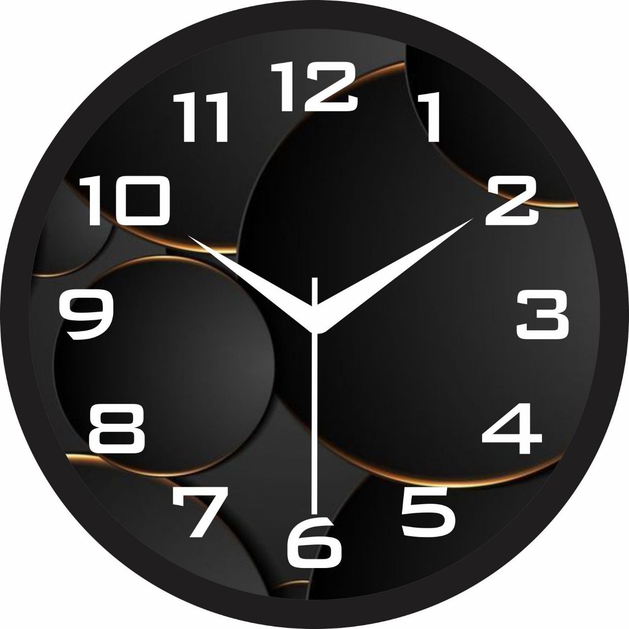 Analog 28 cm X 28 cm Wall Clock-image-4