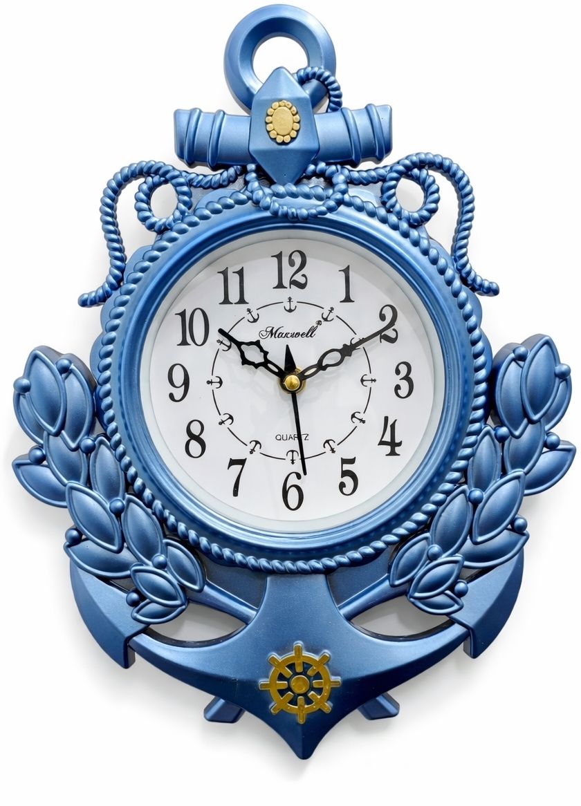 maxwell quartz Analog 31 cm X 24 cm Wall Clock-picture-11