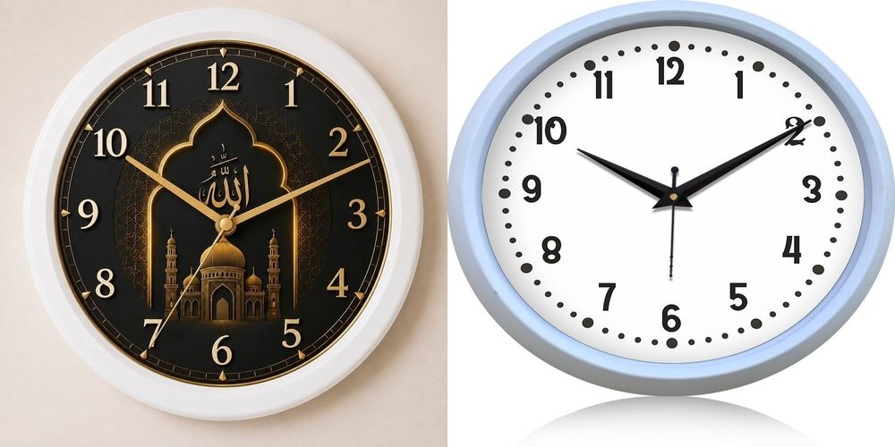 ujjawal enterprise Analog 26 cm X 26 cm Wall Clock-picture-24