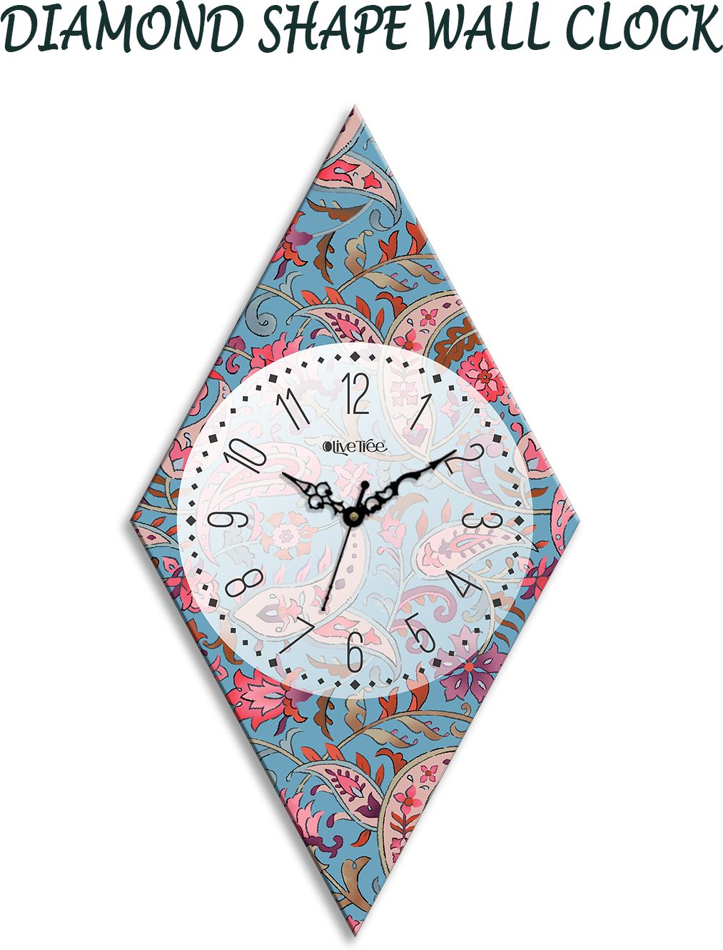 olive tree Analog 60 cm X 25 cm Wall Clock-picture-36