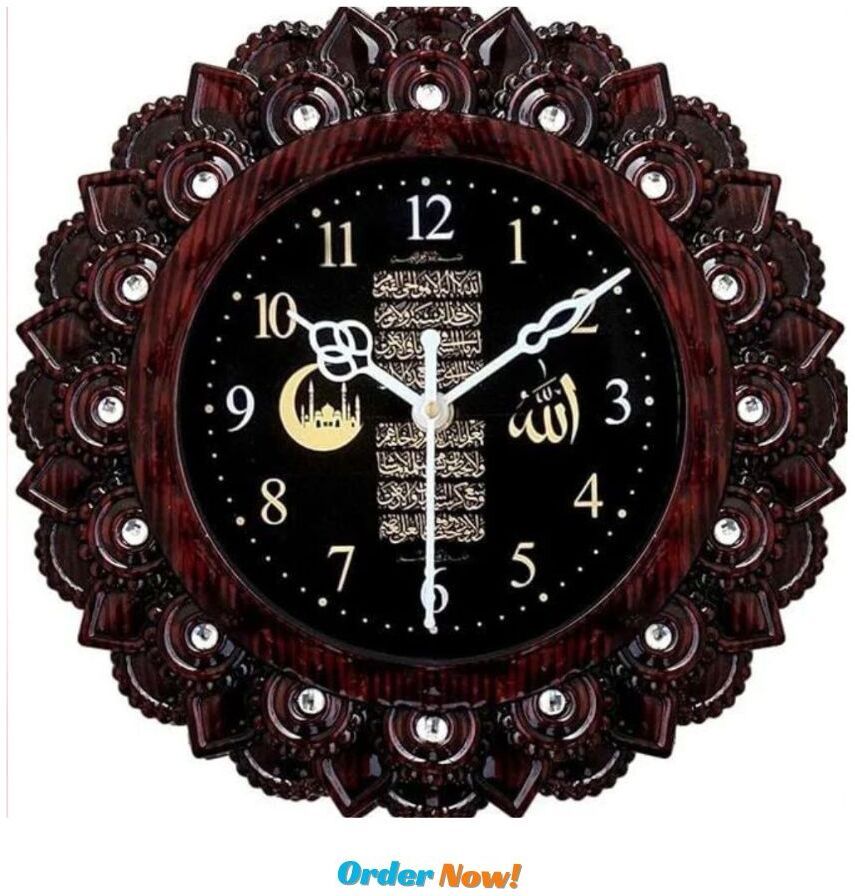 bur Analog 27 cm X 27 cm Wall Clock-picture-28