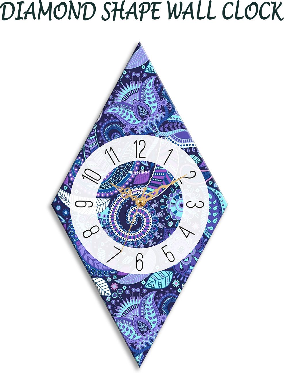 olive tree Analog 60 cm X 25 cm Wall Clock-picture-5