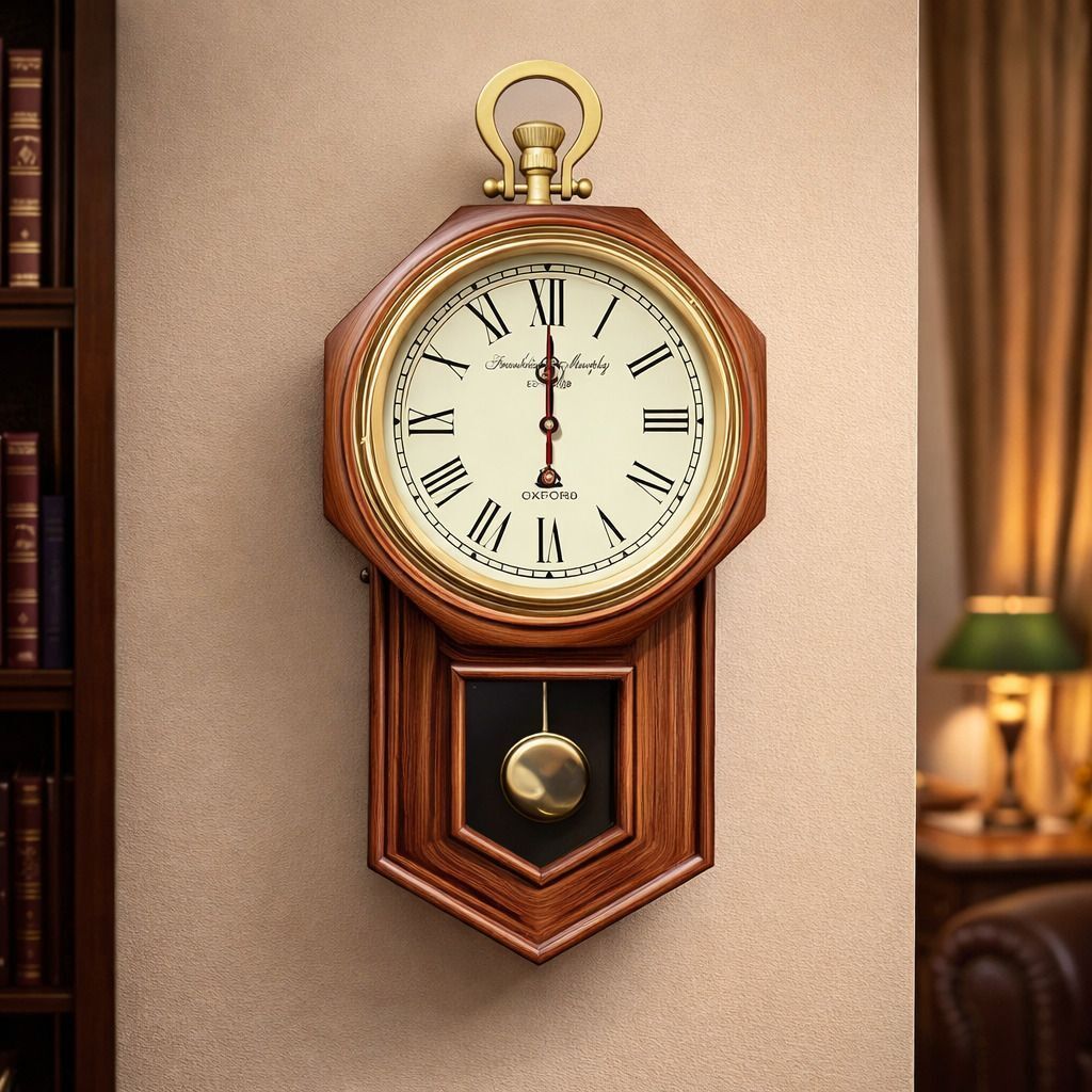 nautikraft Analog 60 cm X 30 cm Wall Clock-picture-24