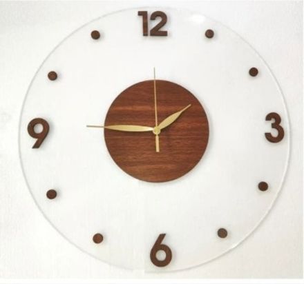 sudhanjalee Analog 10 cm X 16 cm Wall Clock-picture-19