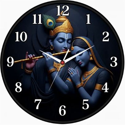 sumitraandcraft Analog 25 cm X 25 cm Wall Clock-picture-47
