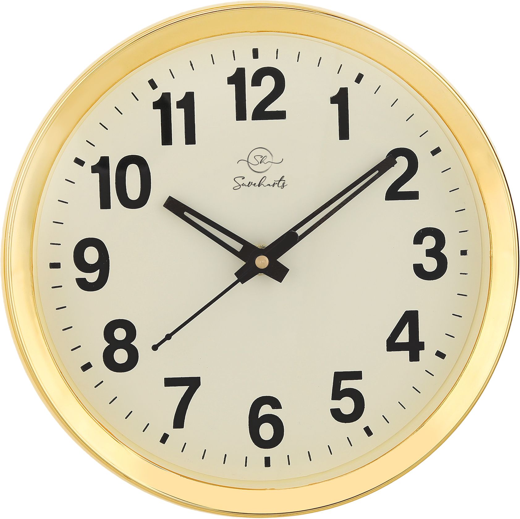 suveharts Analog 24 cm X 24 cm Wall Clock-picture-23