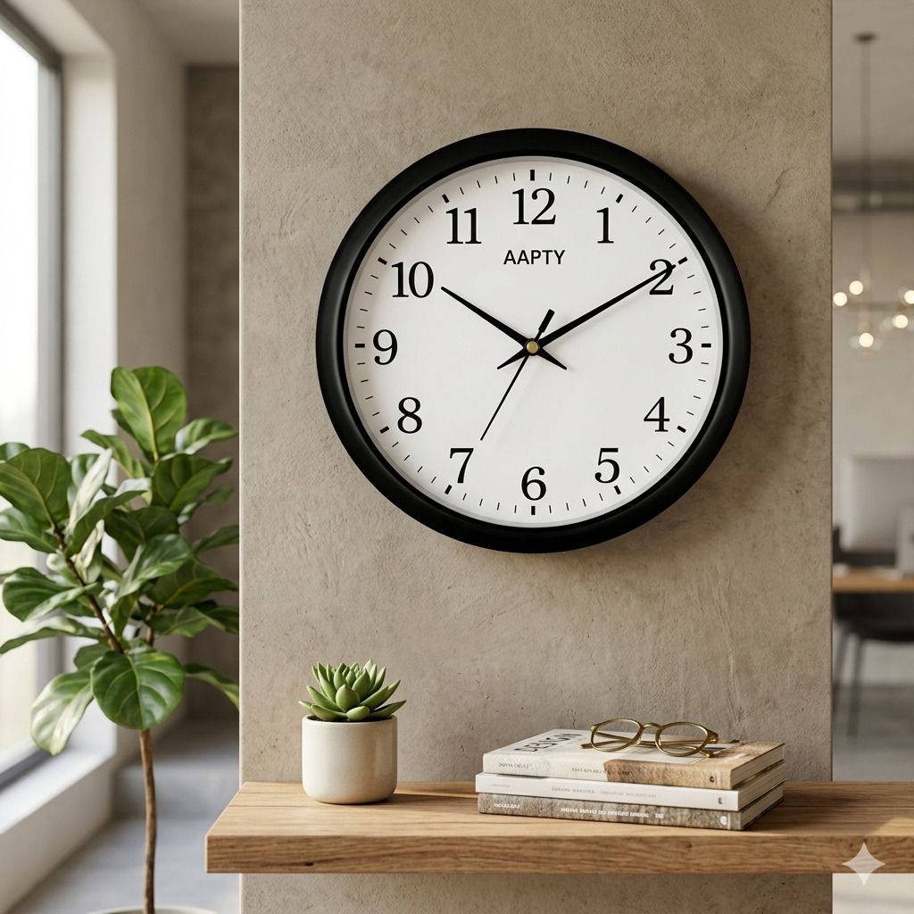Analog 34 cm X 34 cm Wall Clock-image-15