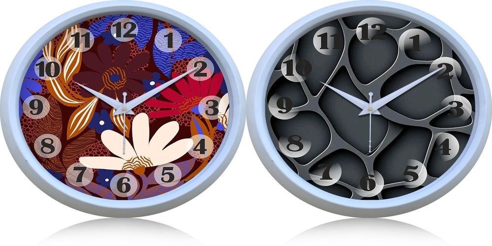 ujjawal enterprise Analog 26 cm X 26 cm Wall Clock-picture-12
