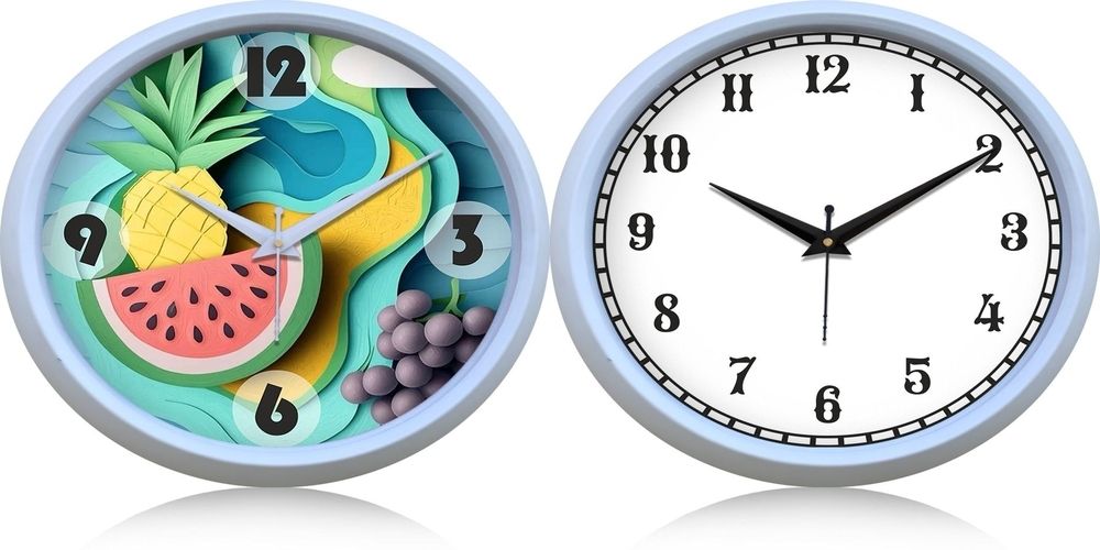 ujjawal enterprise Analog 26 cm X 26 cm Wall Clock-picture-31
