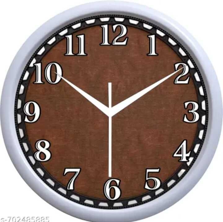 ujjawal enterprise Analog 14 cm X 16 cm Wall Clock-picture-5
