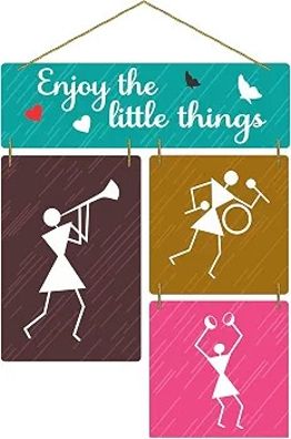kv art Enjoy the Little Things Wooden Wall Hanging-picture-47