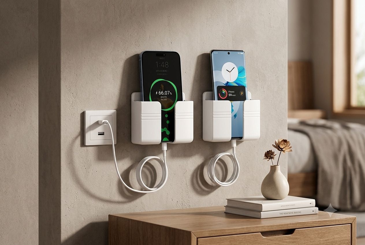 pureliva Pack of 2 Wall Mount Mobile Stand/Multi Purpose Stand/4 Pack of 2-picture-26