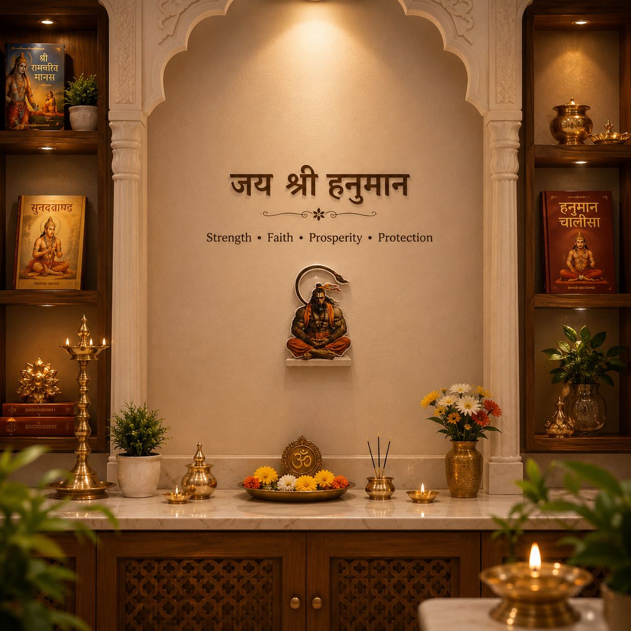 Divine Magnet Hanuman Spiritual Wall Panel-image-11