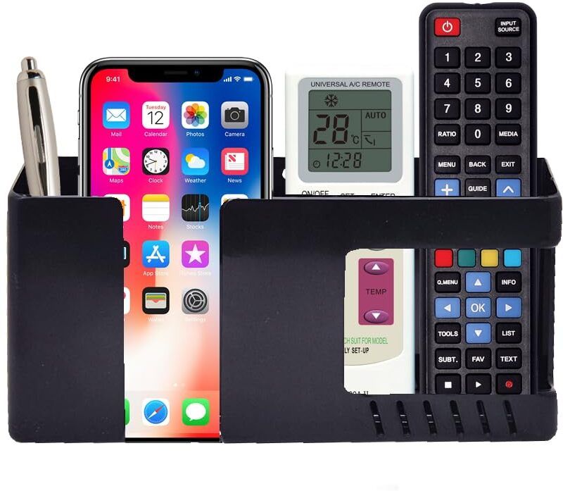 DSNS Wall Mounted Mobile Charging Holder | Multipurpose Remote & Phone Stnad 1 Pics Mobile Holder-image-28
