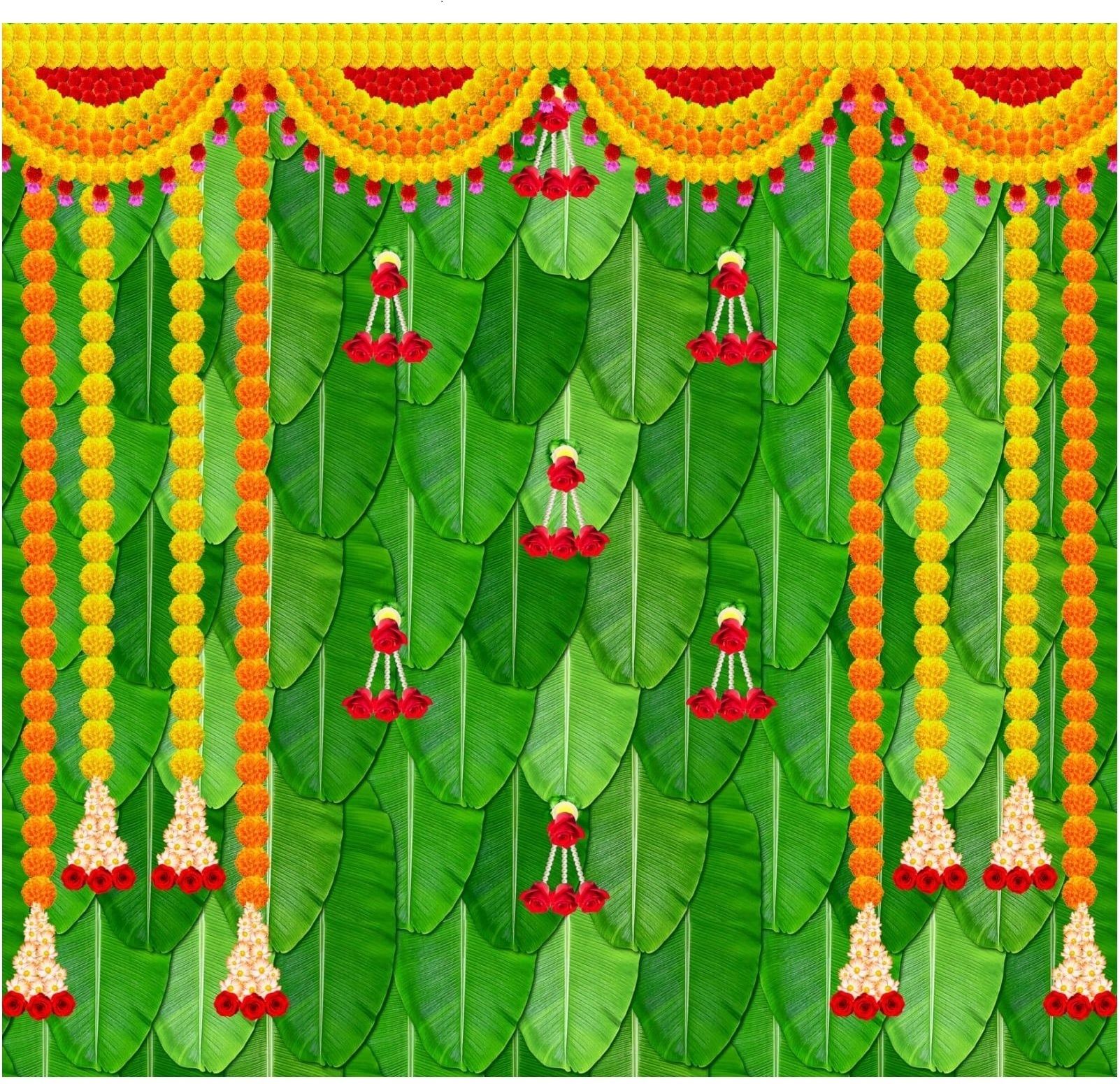 devu Dev Decoration Curtains for Background, Traditional Backdrop...more-picture-14