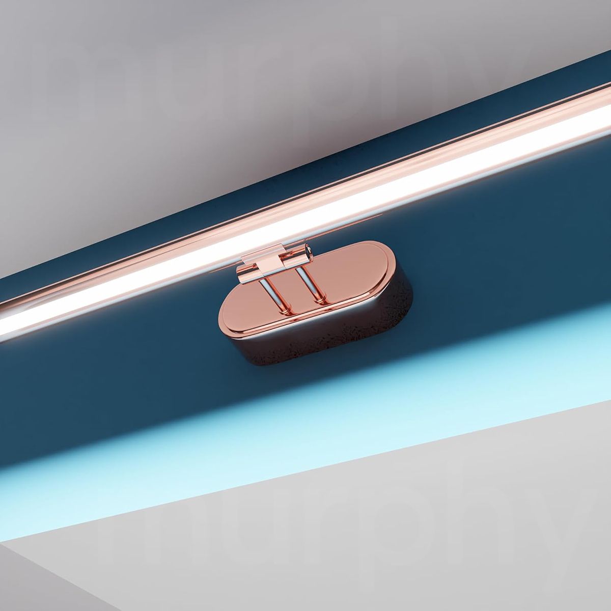 Full Copper LED Mirror Light – Rosegold Finish | 6-Watt | Color Changing 6 W 10.5 cm Tube Light-image-0