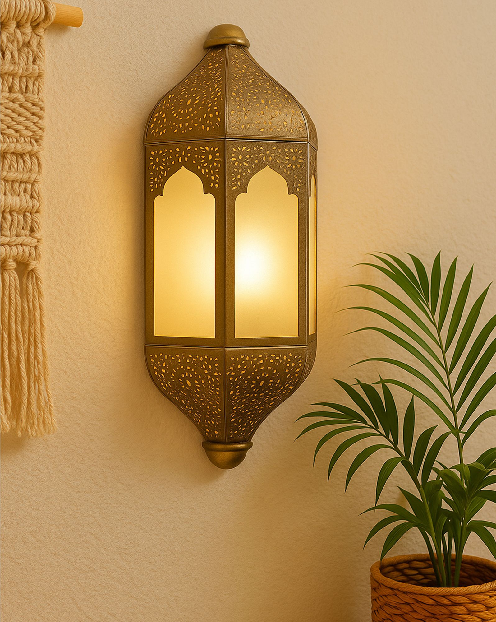 Uplight Wall Lamp With Bulb-image-4