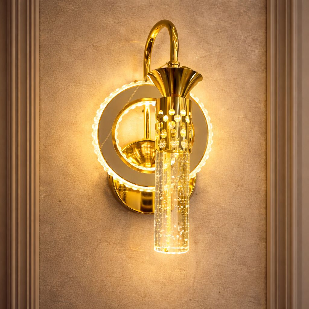 nyara luxe Wallchiere Wall Lamp With Bulb-picture-15