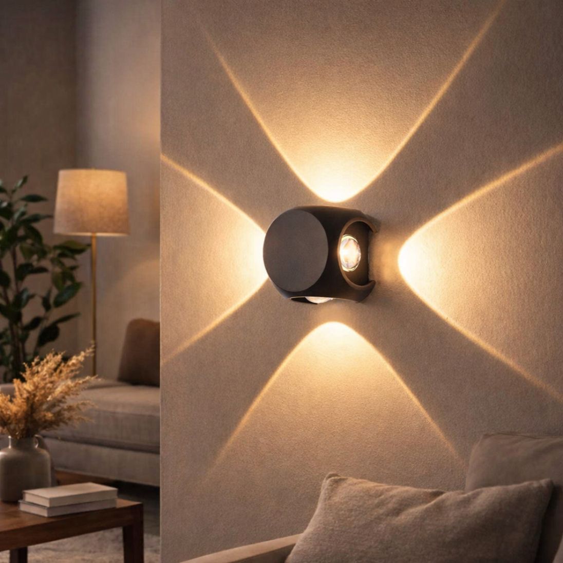 Uplight Wall Lamp With Bulb-image-15