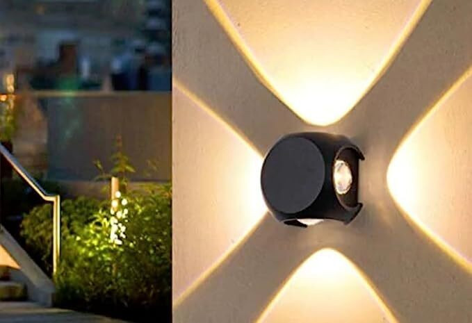 spark world Uplight Wall Lamp With Bulb image 1