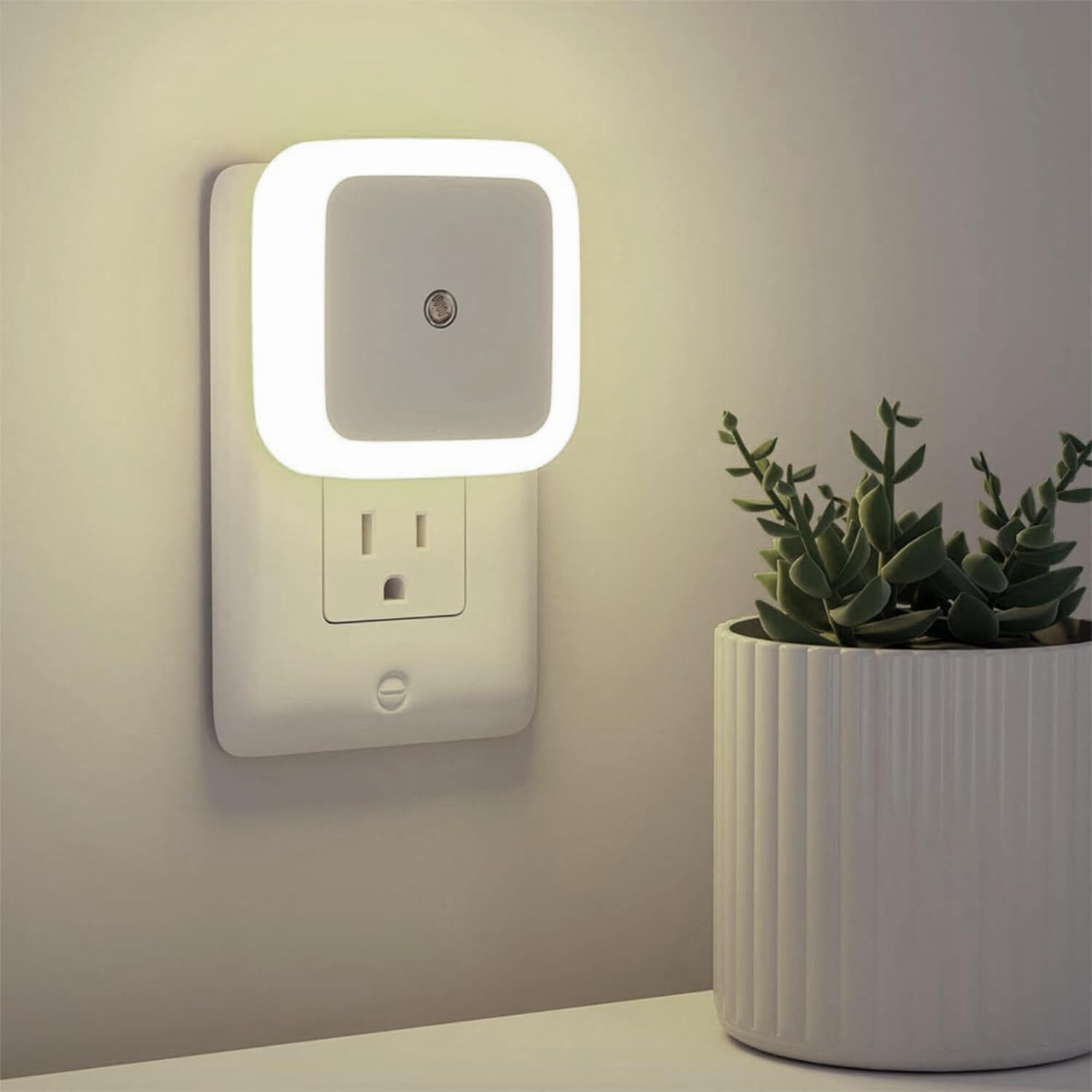 RudraaDeals LED Automatic Sensor Night Light for Bedroom, Hallway & Bathroom (Pack of 2) Smart Sensor Light-image-30