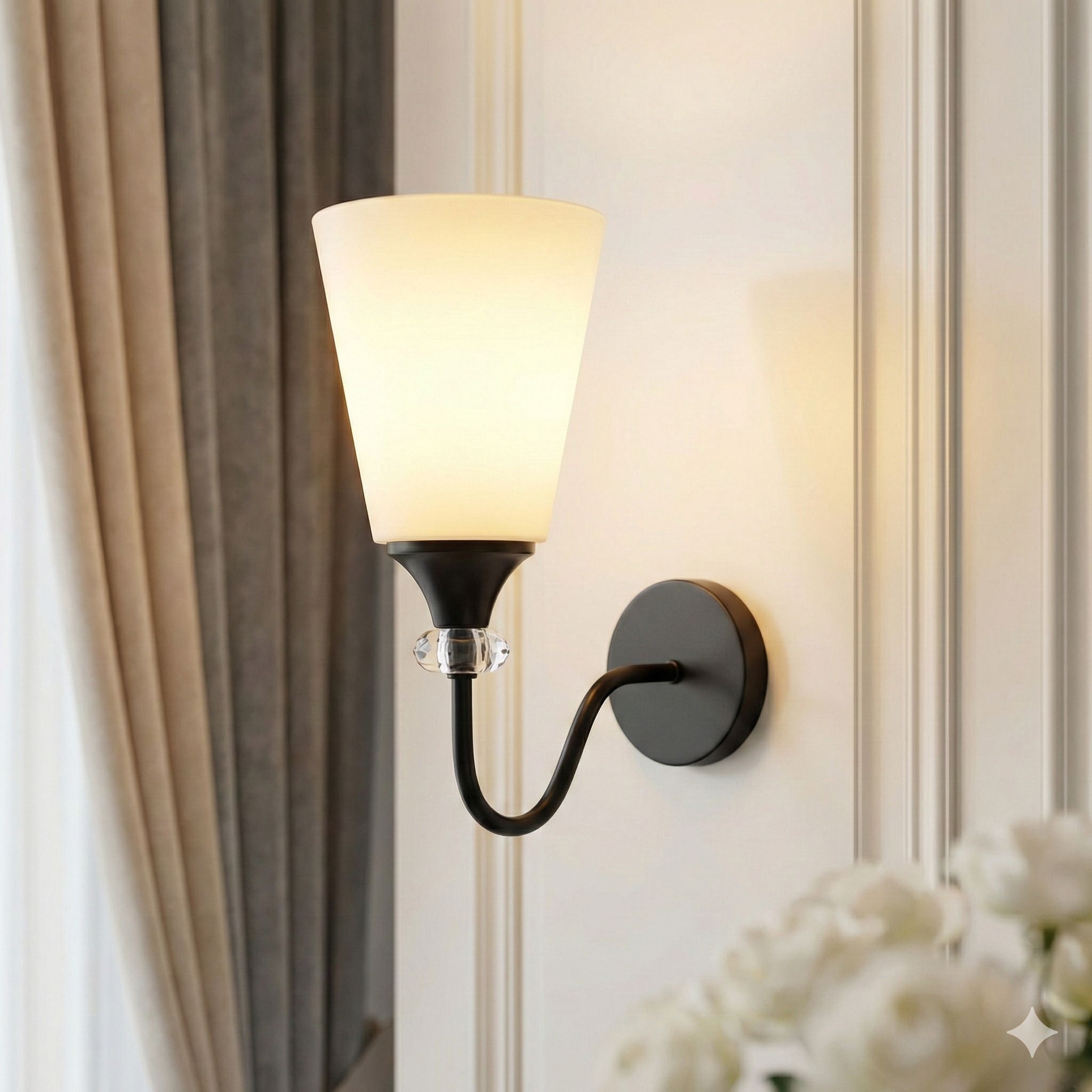 decorlia emporio Swing Arm Wall Light Wall Lamp With Bulb-picture-20