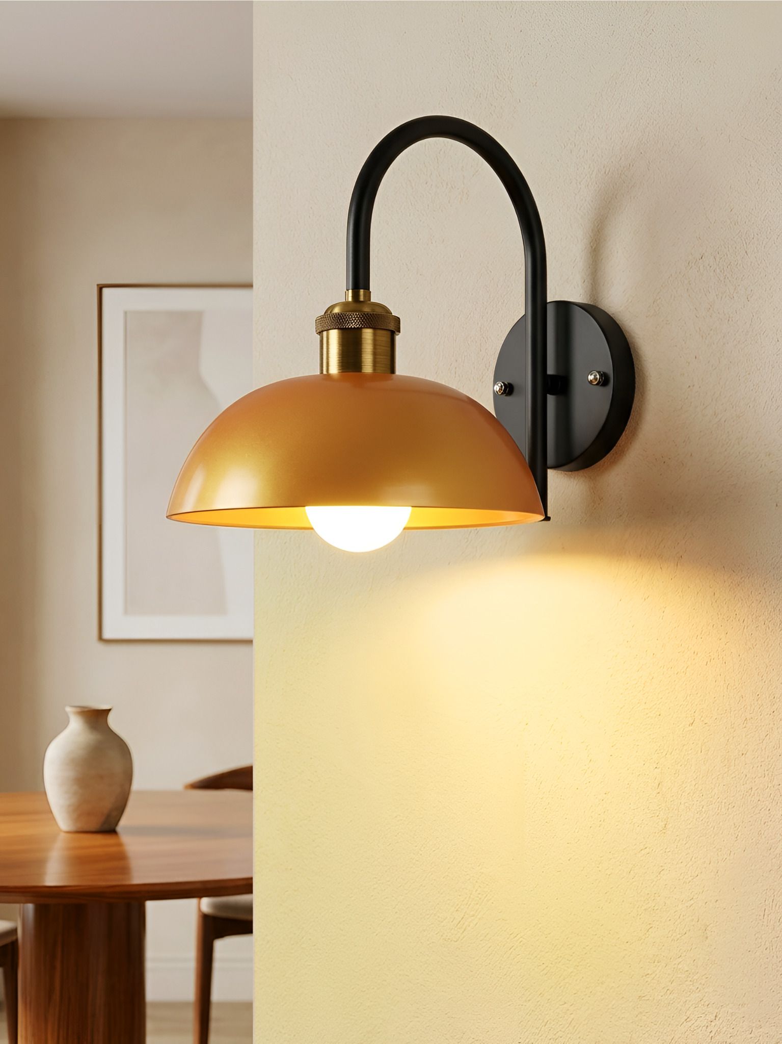Swing Arm Wall Light Wall Lamp Without Bulb-image-17