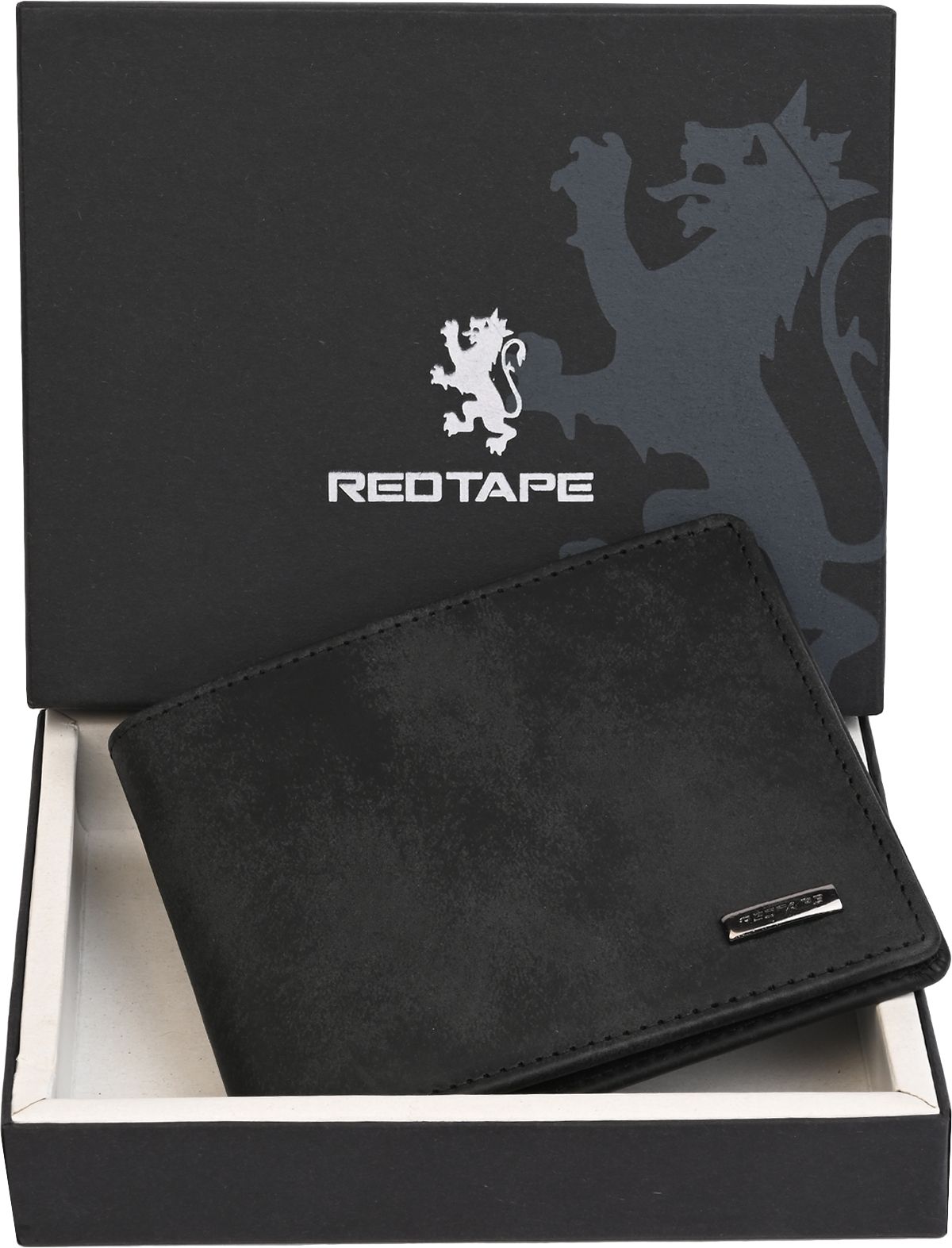 Men Casual, Formal Black Genuine Leather RFID Wallet-image-28