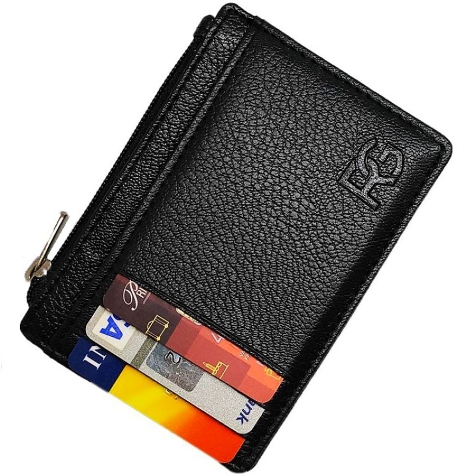 rage gaze Men & Women Casual Black Artificial Leather Card Holder-picture-11