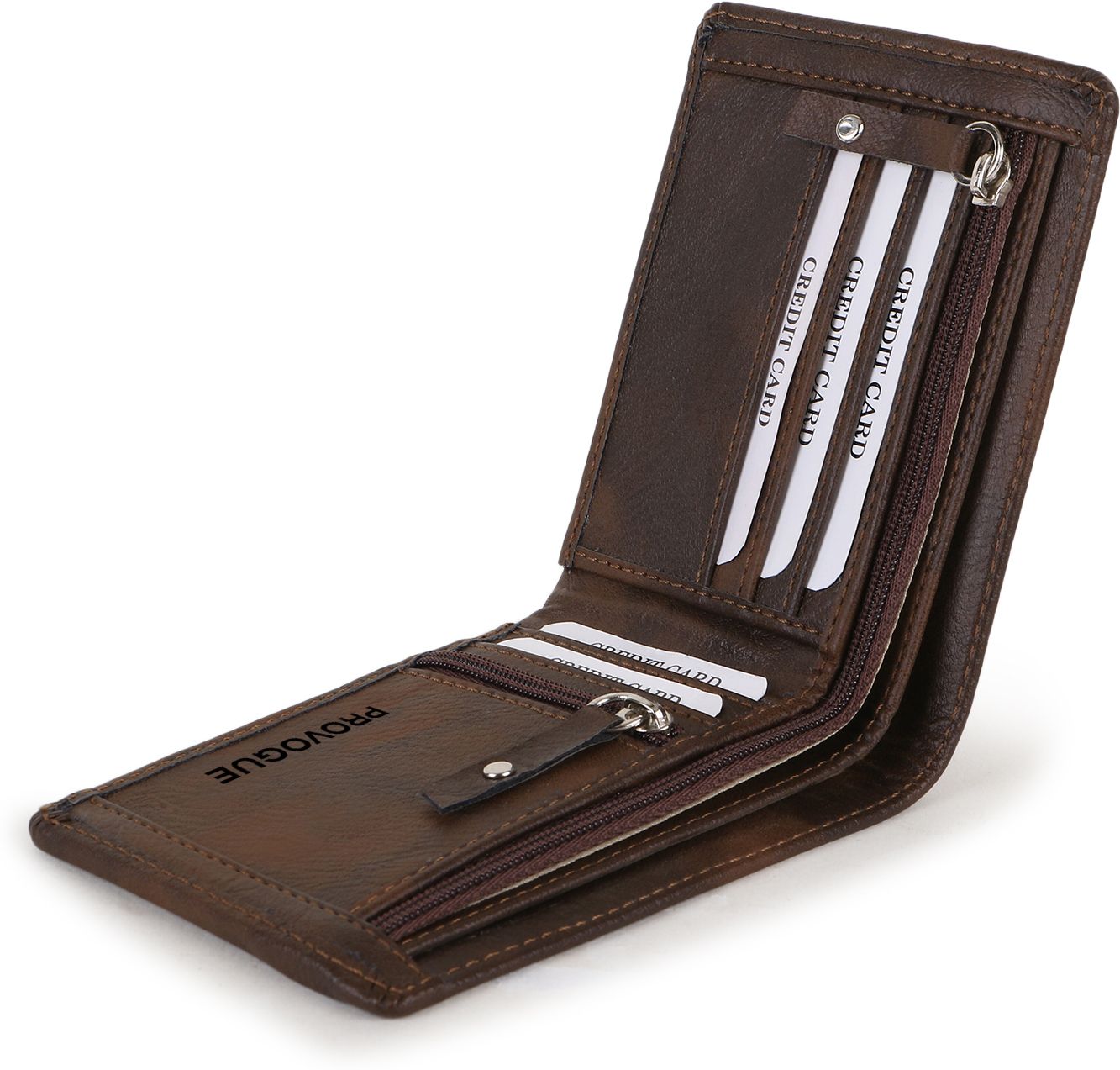 Men & Women Trendy, Travel, Evening/Party, Casual, Formal, Ethnic Brown Artificial Leather Wallet