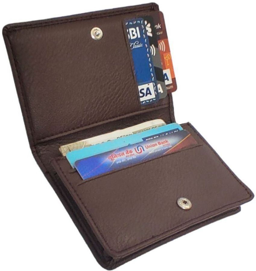 houseofcommon Men & Women Brown Artificial Leather RFIDMoney Clip-picture-14