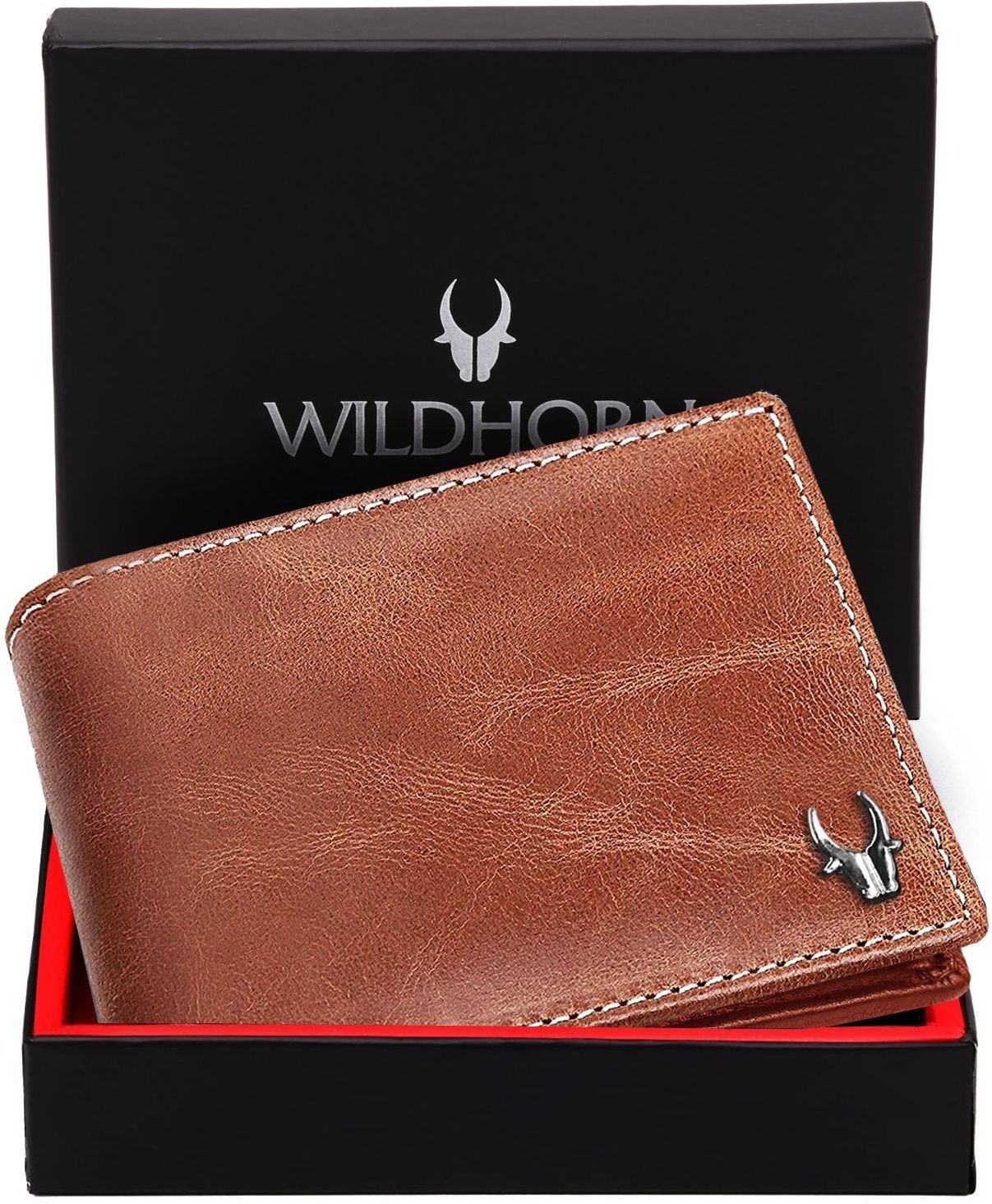 wildhorn Men Casual Tan Genuine Leather RFID Wallet-picture-18